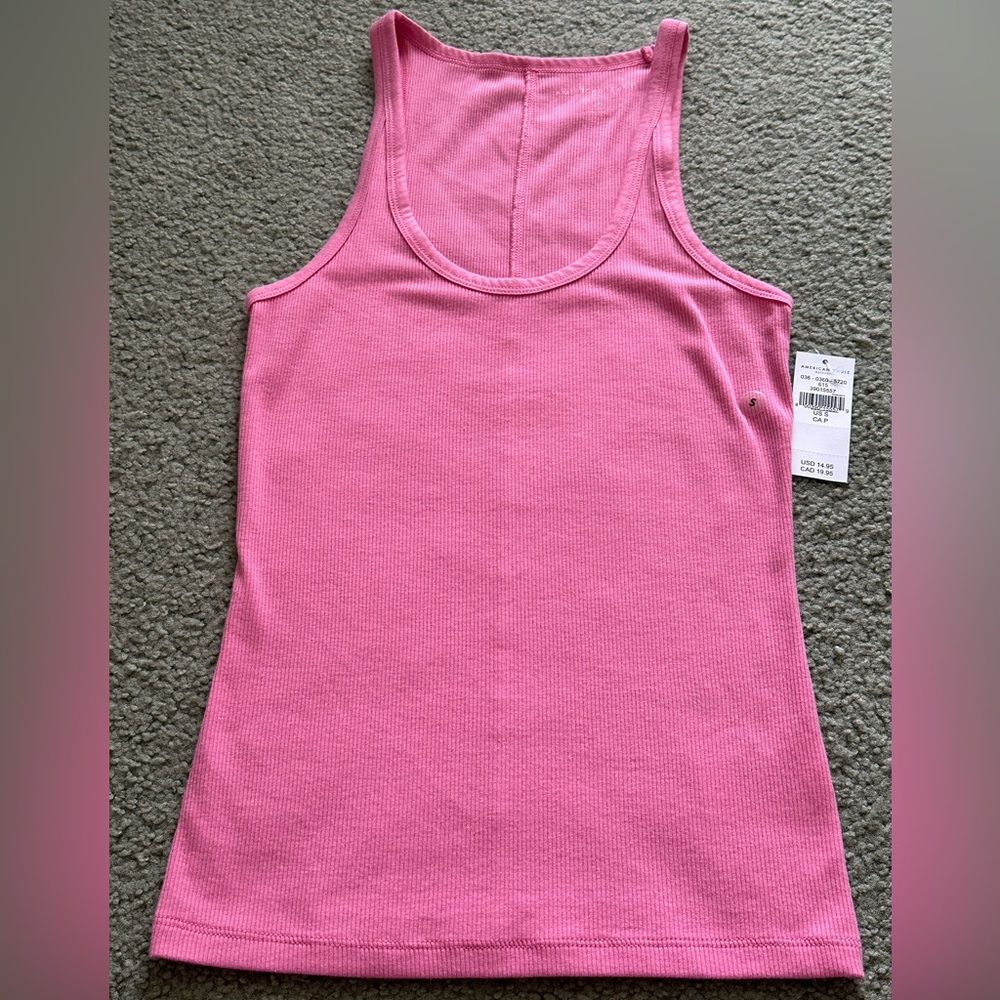 American Eagle pink tank top
